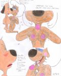  2013 absurd_res anthro big_breasts bodily_fluids breasts canid canine canis comic cum cum_in_mouth cum_inside cum_on_breasts domestic_dog duo english_text erect_nipples erection female genital_fluids hi_res love makeup male male/female mammal nipples nude open_mouth sex shrekrulez_(artist) sweet_polly_purebred text titfuck underdog underdog_(series) 