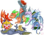  draik kyrii neopets purplekecleon scorchio shoyru zafara 