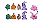  ditto earthbound evilpika fobby mr_saturn pokemon tenda worthless_protoplasm 