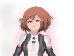  1girl absurdres blackgtr72 brown_eyes brown_hair highres self_upload short_hair uraraka_ochako 