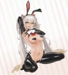  animal_ears bunny_ears maebari pasties starcat 