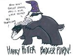 albus_dumbledore badger harry_james_potter harry_potter tagme 