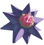  alpha_channel ambiguous_gender gem nintendo pinkgermy pok&eacute;mon pok&eacute;mon_(species) purple_body solo starmie video_games 