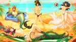  16:9 4k absurd_res ahri_(lol) akali_(lol) animal_humanoid ball beach big_breasts breasts canid canid_humanoid canine canine_humanoid chameleon_humanoid clothing detailed_background digital_media_(artwork) female fish flower fox_humanoid fur group hair hi_res human humanoid league_of_legends leonifa lizard_humanoid looking_at_viewer mammal mammal_humanoid marine merfolk multi_tail nami_(lol) neeko_(lol) nipples nude plant reptile reptile_humanoid riot_games sand scalie scalie_humanoid sea seaside sky smile swimwear tongue tongue_out video_games volleyball_(ball) water widescreen yellow_eyes 