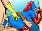  blob lino_viapiano marvel mystique x-men 