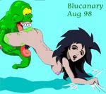  blucanary extreme_ghostbusters ghostbusters kylie_griffin slimer 