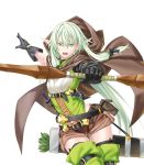  elf goblin_slayer high_elf_archer pointy_ears thighhighs weapon 