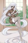  alina_pegova doppel garter_belt lingerie monster_girl monster_musume_no_iru_nichijou thighhighs topless 