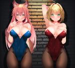  animal_ears fate/grand_order no_bra saber_extra sabi_(rupf2384) tamamo_no_mae 