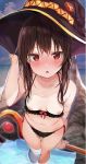  bikini kono_subarashii_sekai_ni_shukufuku_wo! megumin nipples rouka swimsuits 