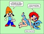  crossover katy_kat lammy_lamb manuel_hogflogger parappa parappa_da_rappa um_jammer_lammy 