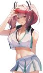  artist_revision azur_lane bremerton_(azur_lane) ki-san megane no_bra see_through wet_clothes 