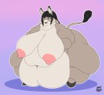  absurd_res anthro asinus breasts donkey equid equine female hair hi_res mammal obese obese_anthro obese_female overweight overweight_anthro overweight_female solo vant_talon 