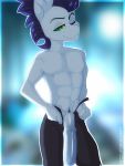  2019 3:4 abs animal_genitalia animal_penis anthro big_penis bottomwear clothed clothing equid equine equine_penis friendship_is_magic front_view genitals green_eyes hair half-erect hasbro hiccupsdoesart horse male mammal medial_ring muscular muscular_anthro muscular_male my_little_pony one_eye_closed open_bottomwear open_clothing open_pants pants pecs penis pony portrait pubes purple_hair smile soarin_(mlp) solo standing three-quarter_portrait topless white_body wonderbolts_(mlp) 