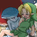  legend_of_zelda link nintendo ocarina_of_time princess_ruto zora 