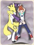  digimon junk_pile renamon rika_nonaka tagme 