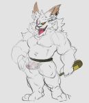 anthro big_bulge bulge chubby_male clothing drunk hi_res jockstrap kled_(lol) league_of_legends mafekoba male male/male noxus riot_games solo substance_intoxication underwear video_games yordle 