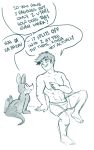  anthro cartoon_network clothed clothing devilscrapbook dialogue duo english_text female gesture human imminent_sex informative kangaroo looking_at_another macropod male mammal marsupial nude ok_k.o.!_let&#039;s_be_heroes pointing rippy_roo sex_education simple_background sitting text underwear underwear_only white_background 