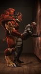  3d_(artwork) 4k 9:16 absurd_res alien anal anal_penetration balls bodyguard_position cheap-wazoo digital_media_(artwork) duo english_text female female_penetrated from_behind_position genitals hi_res interspecies krogan larger_male male male/female male_penetrating male_penetrating_female mass_effect multi_balls multi_genitalia muscular muscular_male nude penetration penis sex size_difference smaller_female source_filmmaker standing standing_sex text turian urdnot_wrex video_games xenophilia 