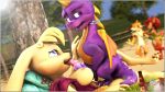  16:9 2020 3d_(artwork) activision anthro anthro_on_feral bestiality bianca_(spyro) big_breasts breasts clothed clothing digital_media_(artwork) dragon duo_focus erection female female_on_feral feral genitals group hi_res interspecies lewdyroom licking male male/female mammal nipples nude open_mouth oral penile penis penis_lick photoshop sex source_filmmaker spyro spyro_the_dragon titfuck tongue tongue_out video_games widescreen 