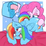 &lt;3 &lt;3_eyes absurd_res anal anus big_butt blush bodily_fluids butt drooling duo equid equine female female/female feral friendship_is_magic hi_res looking_pleasured mammal my_little_pony nozukznsfw oral pegasus pinkie_pie_(mlp) rainbow_dash_(mlp) rimming saliva sex tail_aside tongue tongue_out wings 
