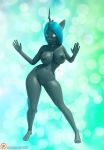  3d_(artwork) animated anthro areola arthropod belly big_breasts breasts changeling dancing digital_media_(artwork) eqamrd equid equine female friendship_is_magic genitals hasbro horn horse huge_breasts jiggle mammal my_little_pony navel nipples pony pussy queen_chrysalis_(mlp) short_playtime solo wings 