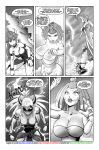  animal_humanoid black_and_white blood bodily_fluids bowser bowsette_meme bracelet cannon clothing cloud collar comic covering covering_breasts crown dialogue dragon dragon_humanoid dress elemental_manipulation english_text female group hair hi_res horn human humanoid jewelry luigi&#039;s_mansion mammal mario_bros meme monochrome nintendo pencils_(artist) queen_valentina ranged_weapon shell spiked_bracelet spiked_collar spiked_tail spikes spikes_(anatomy) spirit super_crown super_mario_rpg_legend_of_the_seven_stars text url video_games weapon wounded 
