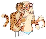  2021 alexandra_(velocitycat) alpha_channel areola breasts cheetah digital_media_(artwork) eyebrows eyelashes felid feline female kittydee mammal nipples open_mouth purple_eyes smile teeth tongue 