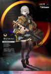  1girl agent_vector_(girls_frontline) artist_request bag boots chinese_commentary chinese_text coat crossover duffel_bag english_text fingerless_gloves gas_mask girls_frontline gloves grey_hair gun holding holding_gun holding_weapon knee_pads kriss_vector miniskirt official_art radio short_hair skirt solo submachine_gun thighhighs tom_clancy&#039;s_the_division trigger_discipline vector_(girls_frontline) vector_crb watch weapon wristwatch 