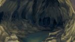  cave commentary_request crystal highres indoors kajiji nature no_humans original pond river rock scenery underground water 