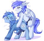  &lt;3 absurd_res anal anal_penetration animal_genitalia animal_penis balls blue_clothing blue_sweater blue_topwear bodily_fluids breath clothing conicaw cutie_mark dildo duo equid equine equine_penis erection eye_contact eyewear female female_penetrating female_penetrating_male fluffy_chest fluffy_ears friendship_is_magic gabriel genital_fluids genitals glasses hair hasbro hi_res horn horse looking_at_another looking_back male male/female male_penetrated mammal mane moan moaning_in_pleasure multicolored_hair my_little_pony pegasus pegging penetration penis pesty_skillengton pony precum precum_on_ground precum_string purple_mane purple_tail sex sex_toy shadow simple_background strapon strapon_sex sweater topwear toying_partner two_tone_hair two_tone_tail unicorn white_background wings 