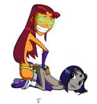  darkstar dc dcau raven starfire teen_titans 