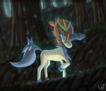  better_version_at_source eclipse4d equid equine forest keldeo keldeo_(resolute_form) legendary_pok&eacute;mon legendarypokemon mammal nintendo plant pok&eacute;mon pok&eacute;mon_(species) pokemonfanart pokemonnintendo pose solo tree unknown_artist video_games 