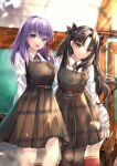  fate/grand_order fate/stay_night fate/stay_night_heaven&#039;s_feel hane_yuki ishtar_(fate/grand_order) matou_sakura pantyhose seifuku toosaka_rin 