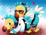  &lt;3 4:3 anal animal_crossing anthro avian bakudanarare bird blush bodily_fluids brother brothers columbid cum cum_in_ass cum_inside dodo duo eyewear genital_fluids hi_res incest_(lore) male male/male male_penetrated male_penetrating male_penetrating_male nintendo orville_(animal_crossing) penetration sibling sunglasses sweat video_games wilbur_(animal_crossing) 