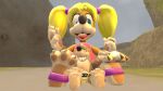  16:9 3d_(artwork) anthro banjo-kazooie banjo_(banjo-kazooie) digital_media_(artwork) duo female hi_res ime14 male male/female mammal rareware size_difference tooty_(banjo-kazooie) ursid video_games widescreen 