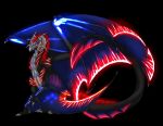  bioluminescence dragon feral glowing kevakat male ram_horns solo wings zinvendein 