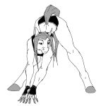 2021 akweer anthro athletic athletic_anthro athletic_female bent_over bottomwear breasts butt clothed clothing equid equine female hair half_lidded_eyes hooves horse invalid_background invalid_tag long_nails mammal sketch skimpy solo sportsbra sportswear thick_thighs white 