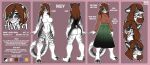  anthro avora_kuma clothed clothing darkflamewolf dress expressions felid female hi_res mammal model_sheet nude pantherine reference_image ruolina solo sweater tiger topwear 