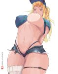 artoria_pendragon_(all) blonde_hair breasts cameltoe dreyfos fate/grand_order fate_(series) md5_mismatch mysterious_heroine_xx_(foreigner) panties self_upload shy thick_thighs thighs underwear 