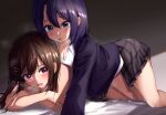  2girls pussy_juice school_uniform tagme_(artist) tagme_(character) yuri 