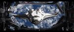  artist_name chiba_shinichi dated earth_(planet) flying highres no_humans original planet scenery science_fiction space_craft vehicle_focus 
