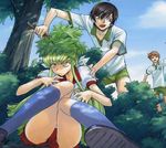  c.c. code_geass gym_uniform kimura_takahiro kururugi_suzaku lelouch_lamperouge ricca 