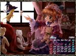  calendar card_captor_sakura kerberos kinomoto_sakura moonknives wallpaper 