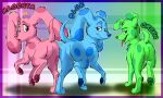  2020 5:3 abstract_background big_ears blue&#039;s_clues blue_(blue&#039;s_clues) blue_body blue_eyes blue_fur blue_pawpads butt canid canine canis domestic_dog featureless_crotch female feral fur green_body green_eyes green_fur green_pawpads green_puppy group half-closed_eyes hi_res looking_back magenta_(blue&#039;s_clues) mammal narrowed_eyes nickelodeon pawpads pink_body pink_eyes pink_fur pink_pawpads presenting presenting_hindquarters raised_tail rear_view tre_pinkney 