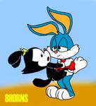  8horns animaniacs buster_bunny dot_warner tiny_toon_adventures 