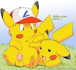  ash_ketchum ashchu lando nintendo pikachu pokemon 