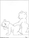 anal anal_penetration anthro care_bears cheer_bear desiree_lee duo female male penetration penis plain_background pussy straight white_background 