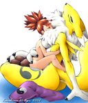  digimon karabiner renamon rika_nonaka tagme 