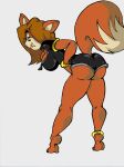  anklet anthro archie_comics bracelet breasts butt canid canine cleavage clothed clothing female fiona_fox fox hair hi_res jewelry kskillz mammal solo sonic_the_hedgehog_(archie) sonic_the_hedgehog_(comics) sonic_the_hedgehog_(series) 